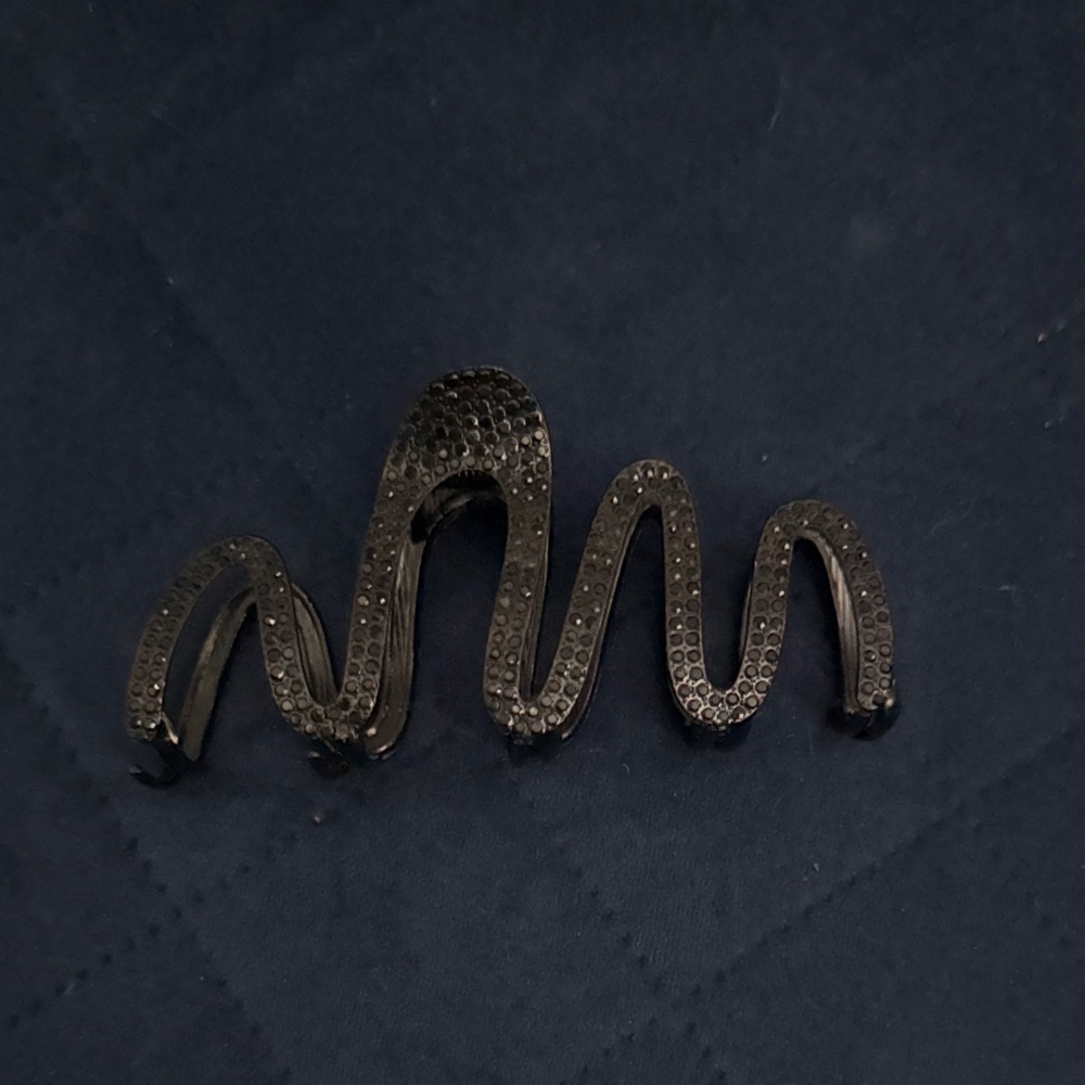 ✨Black sparkle clip****FINAL MARKDOWN****
